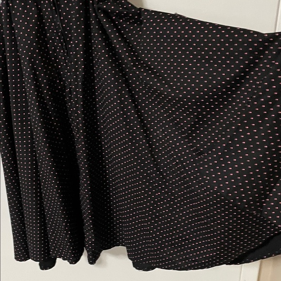 Hell Bunny Black with Pink Polka Dot Rockabilly Dress Size Small - Picture 10 of 13